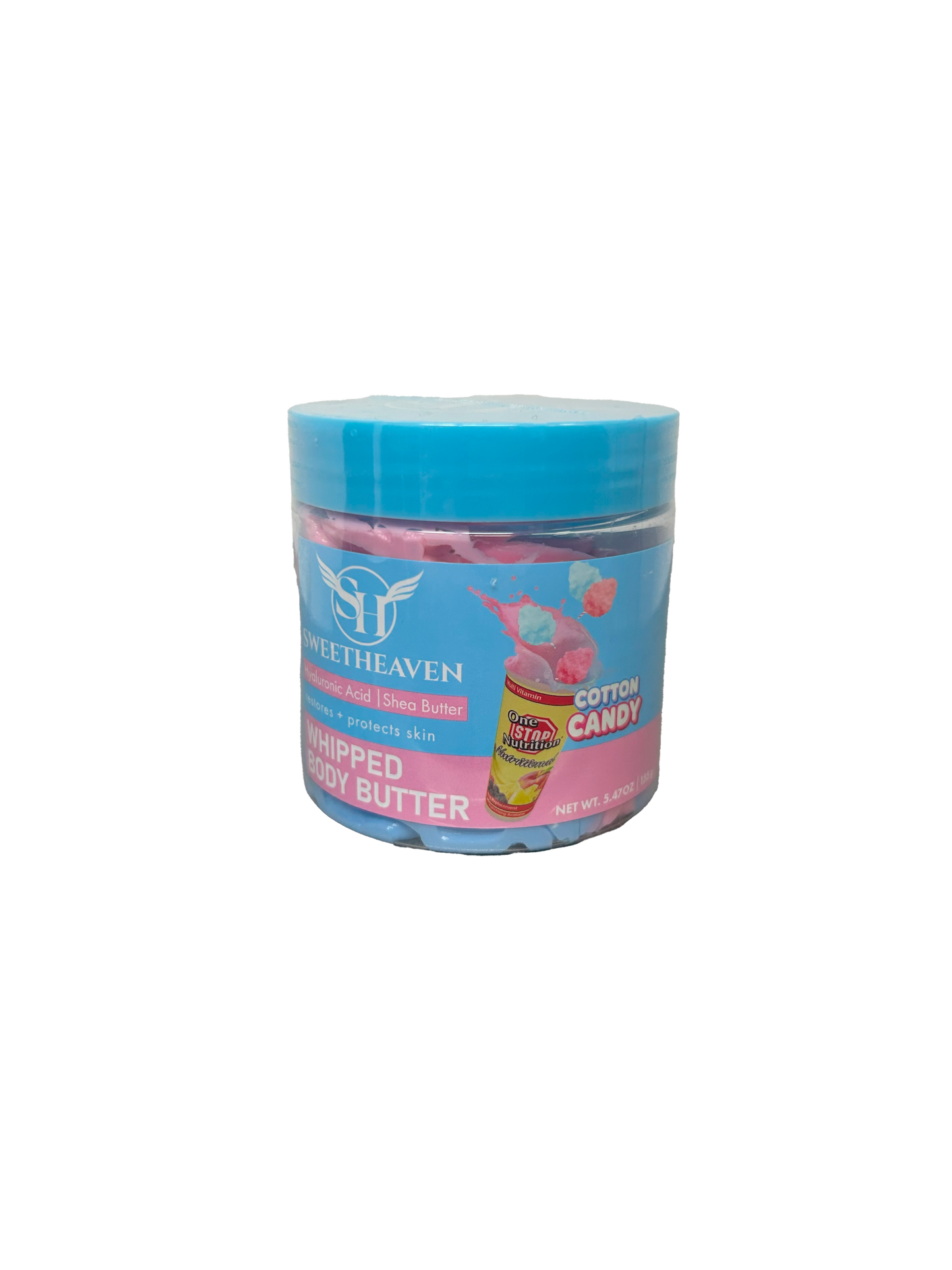 sweetheaven cotton candy whipped body butter