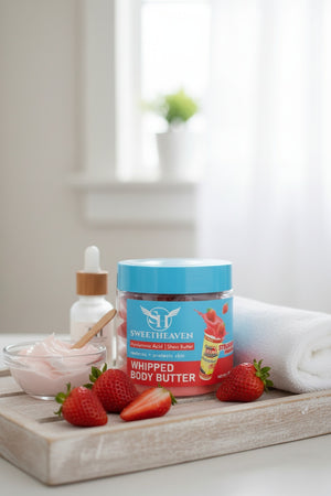 whipped body butter strawberry