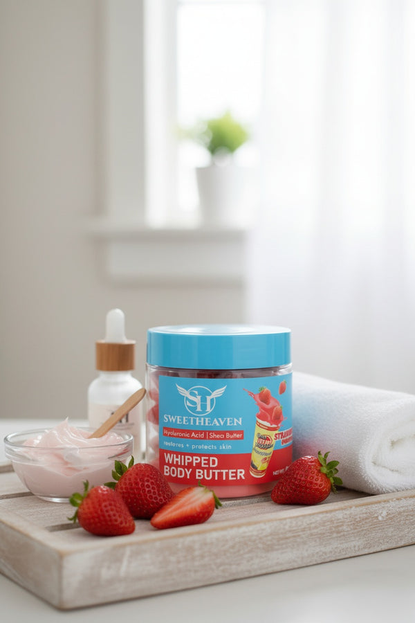 whipped body butter strawberry