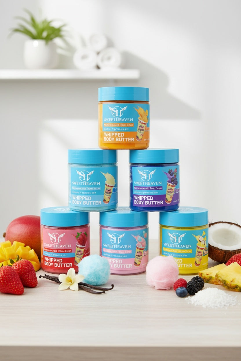 whipped body butter complete set