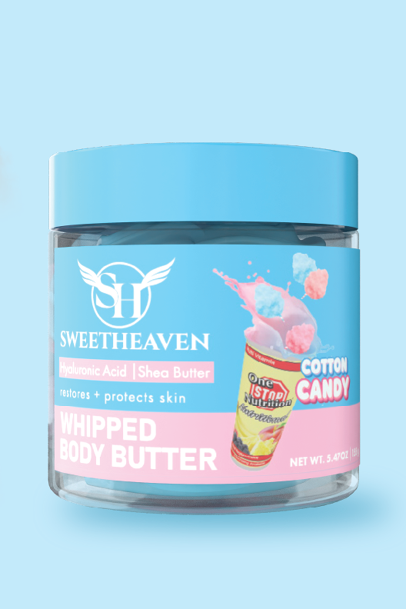 whipped body butter cotton candy