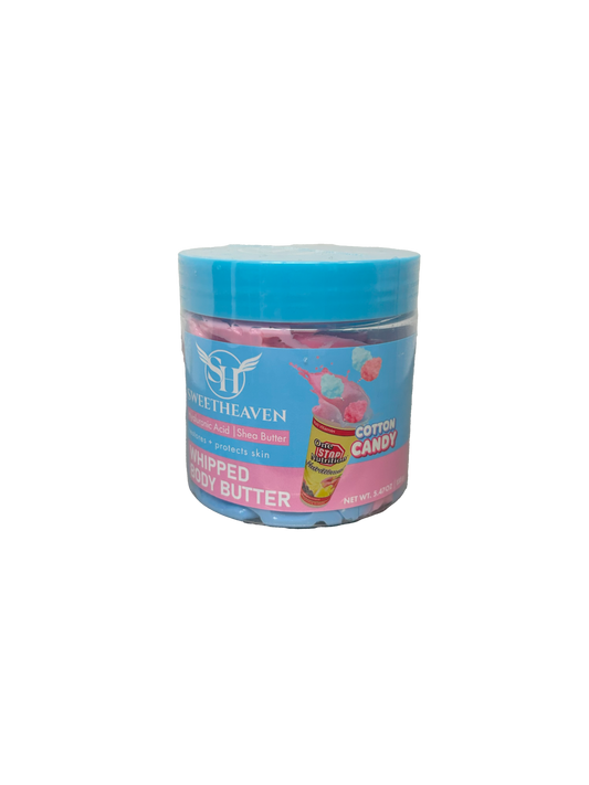 sweetheaven cotton candy whipped body butter