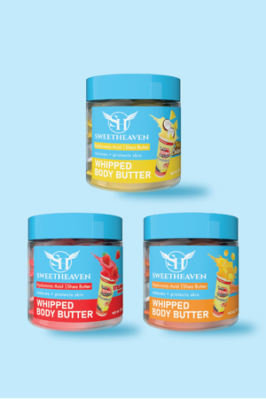 whipped body butter complete set tropical